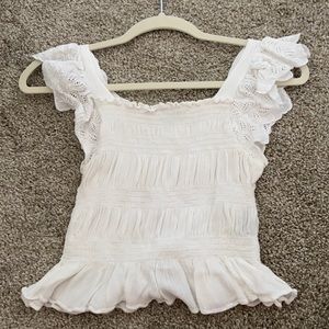 Good Luck Gem Cropped tank